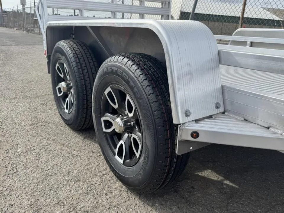 New 2026 Bear Track BTT81194S 81"x16' - 7K Aluminum Utility Trailer