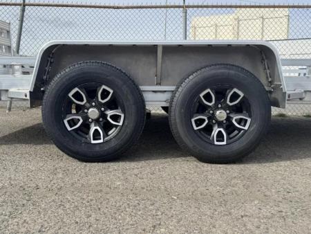 New 2026 Bear Track BTT81194S 81"x16' - 7K Aluminum Utility Trailer