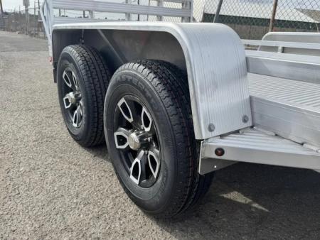 New 2026 Bear Track BTT81194S 81"x16' - 7K Aluminum Utility Trailer