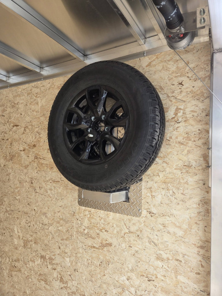 New 2026 Nitro 7.5x16 aluminum cargo trailer torsion axles extra height poly core exterior Cargo / Enclosed Trailer