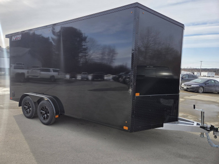 New 2026 Nitro 7.5x16 aluminum cargo trailer torsion axles extra height poly core exterior Cargo / Enclosed Trailer