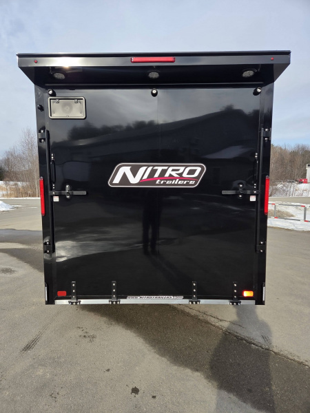 New 2026 Nitro 7.5x16 aluminum cargo trailer torsion axles extra height poly core exterior Cargo / Enclosed Trailer