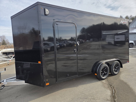 New 2026 Nitro 7.5x16 aluminum cargo trailer torsion axles extra height poly core exterior Cargo / Enclosed Trailer