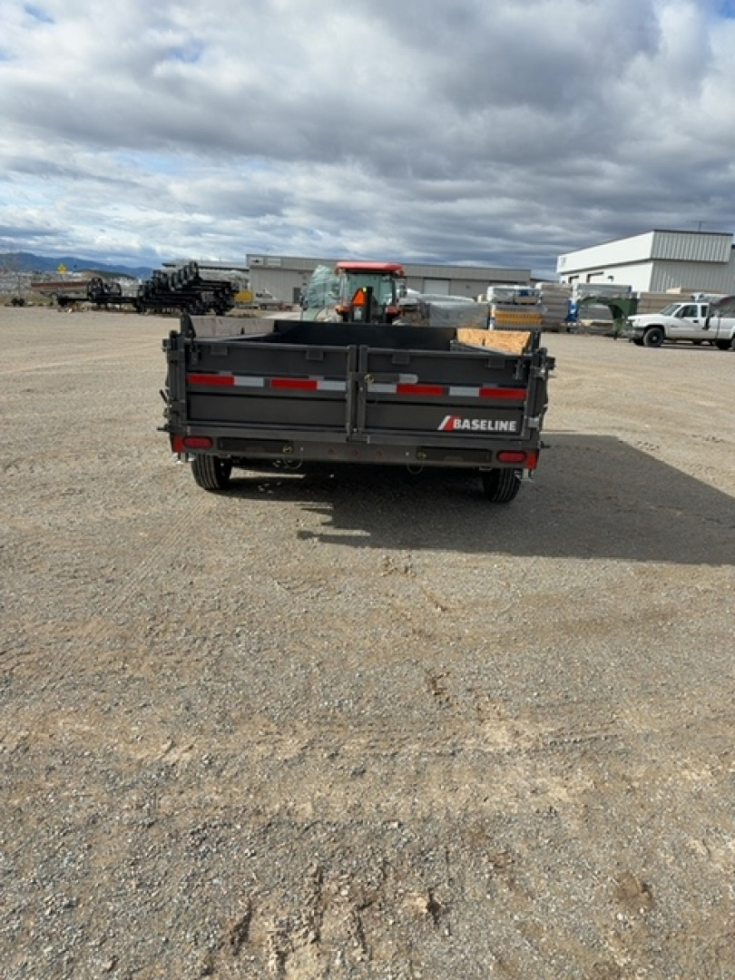 New 2025 Baseline HDU208 14'x82" Dump Trailer