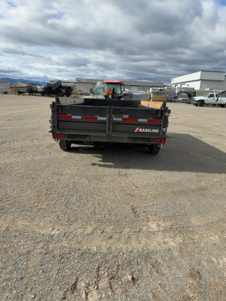 New 2025 Baseline HDU208 14'x82" Dump Trailer