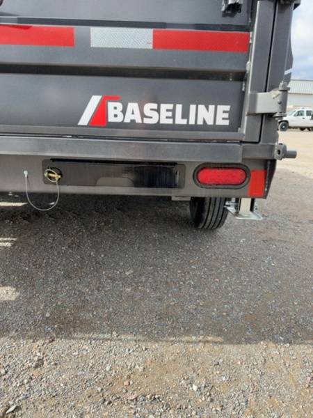 New 2025 Baseline HDU208 14'x82" Dump Trailer
