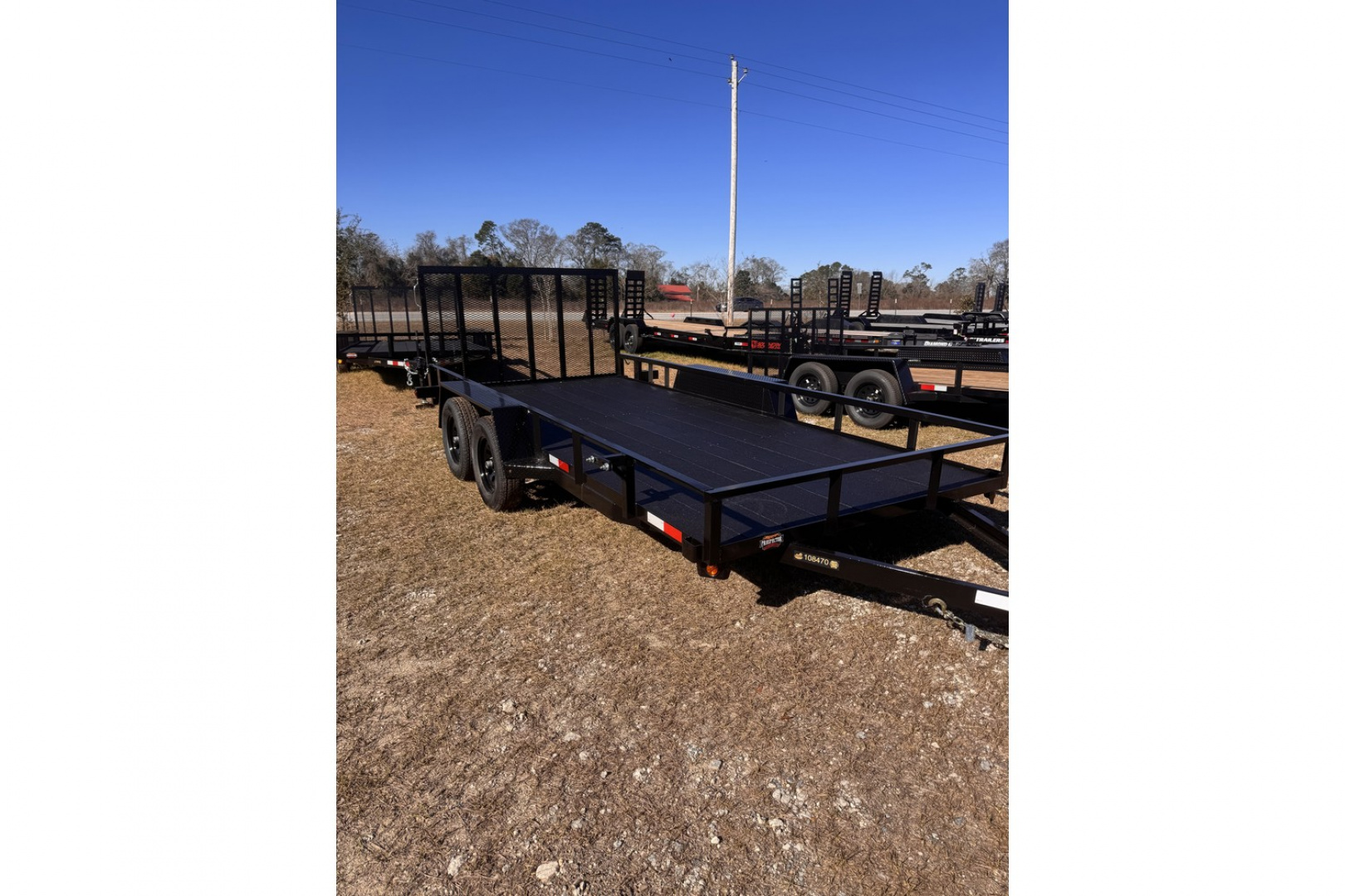 New 2026 Covered Wagon Trailers 7x16TA Utility