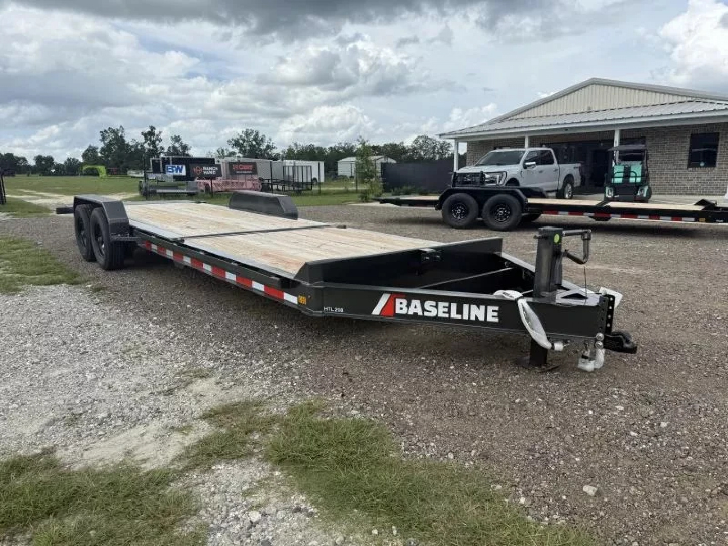New 2025 Baseline HTL208 Equipment Trailer