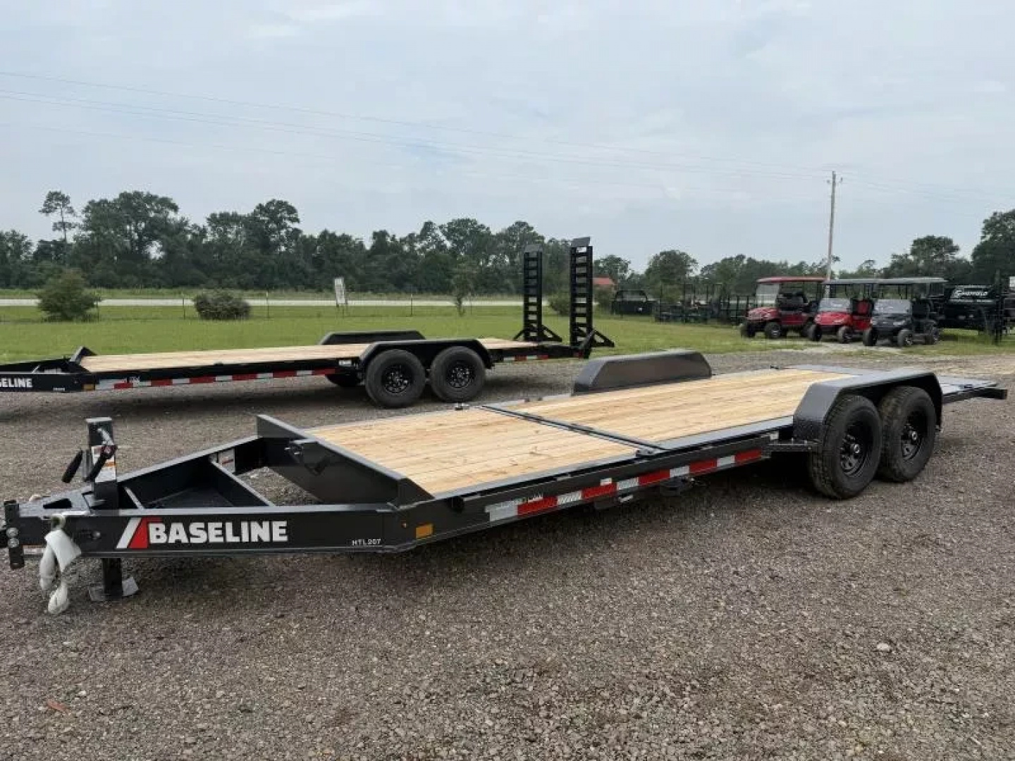 New 2025 Baseline HTL207 Equipment Trailer