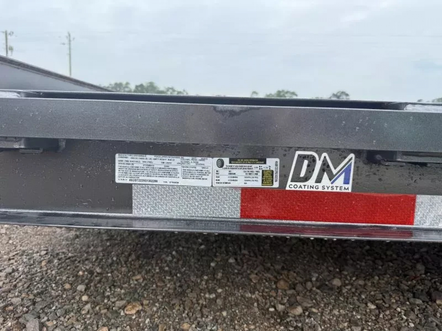 New 2025 Baseline HTL207 Equipment Trailer