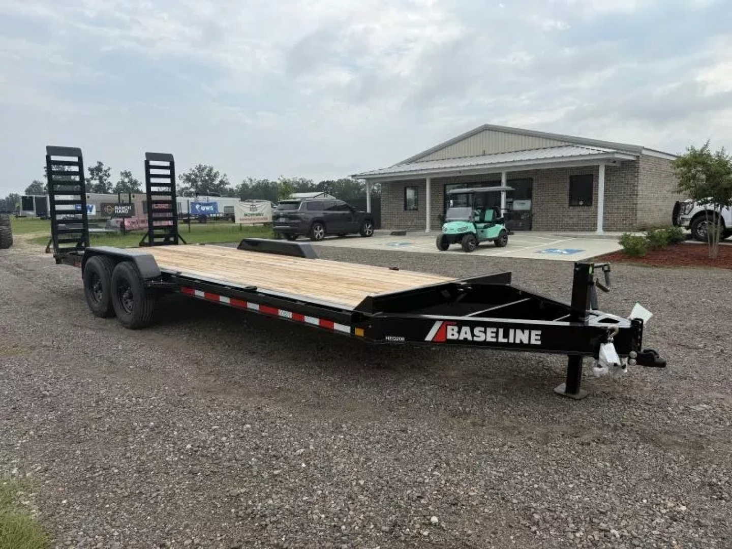 New 2025 Baseline HEQ208 Equipment Trailer