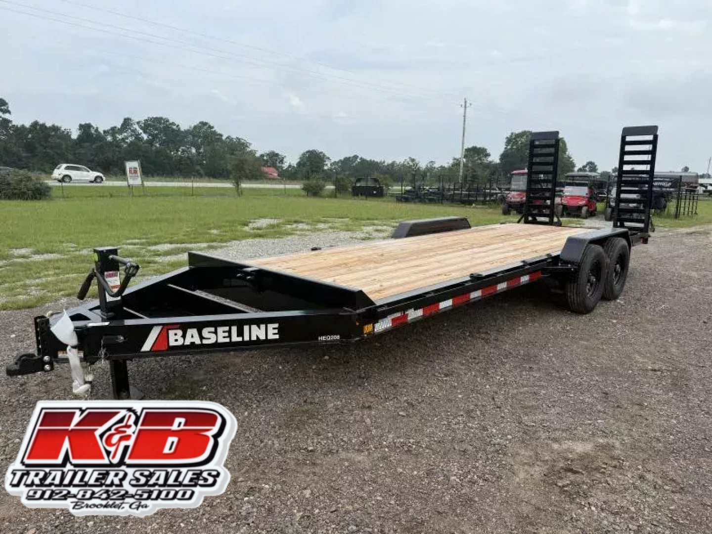 New 2025 Baseline HEQ208 Equipment Trailer