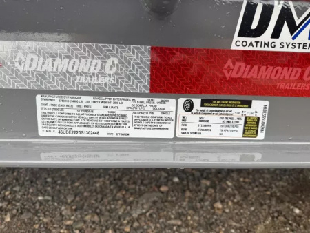 New 2025 Diamond C Trailers LPX207 Equipment Trailer