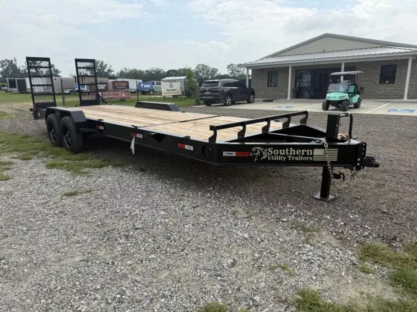 New 2025 Southern Utility 7x24TA Equipment Trailer