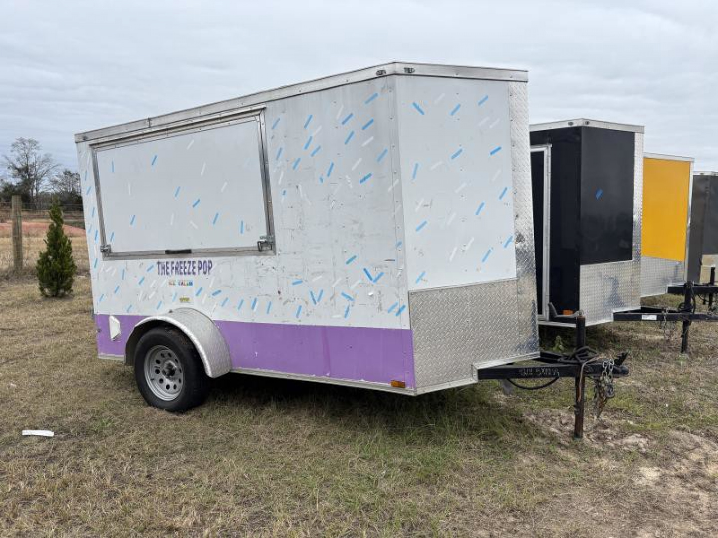 Used 2023 Maximum Cargo Trailers 5x10 Concession Cargo / Enclosed Trailer