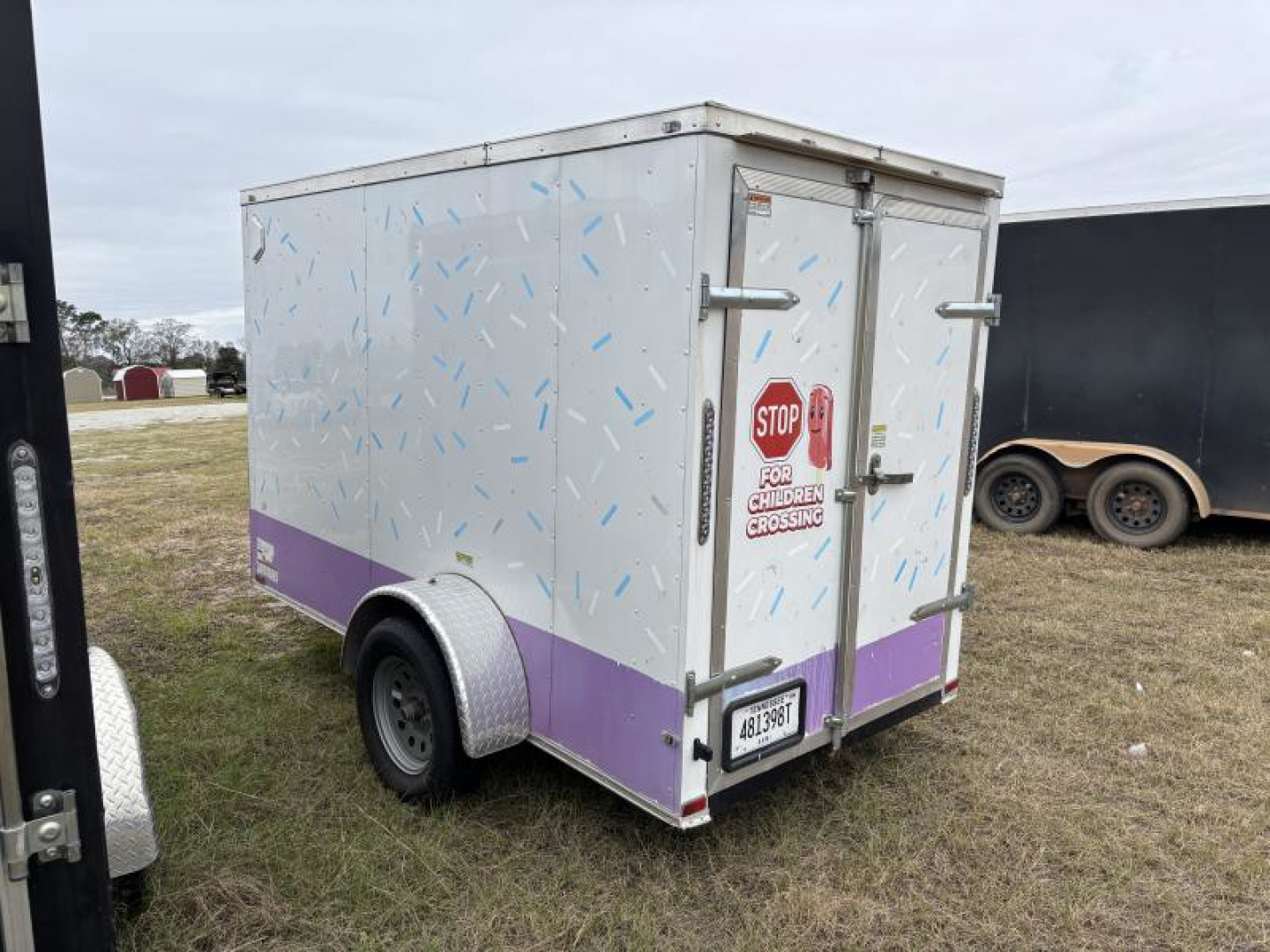 Used 2023 Maximum Cargo Trailers 5x10 Concession Cargo / Enclosed Trailer