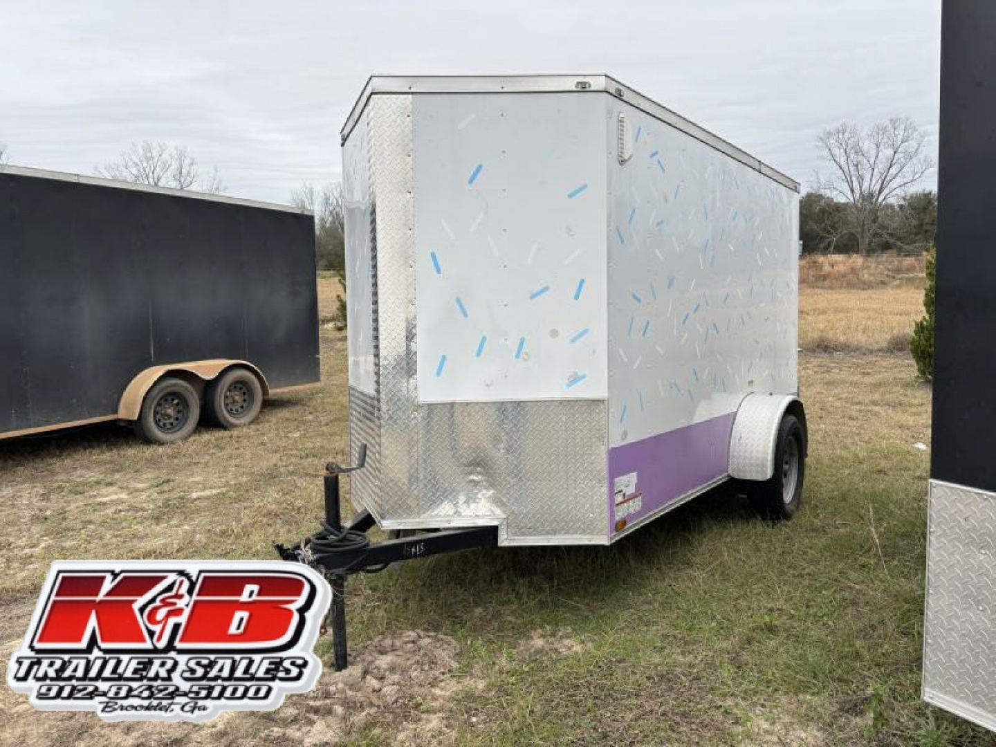 Used 2023 Maximum Cargo Trailers 5x10 Concession Cargo / Enclosed Trailer