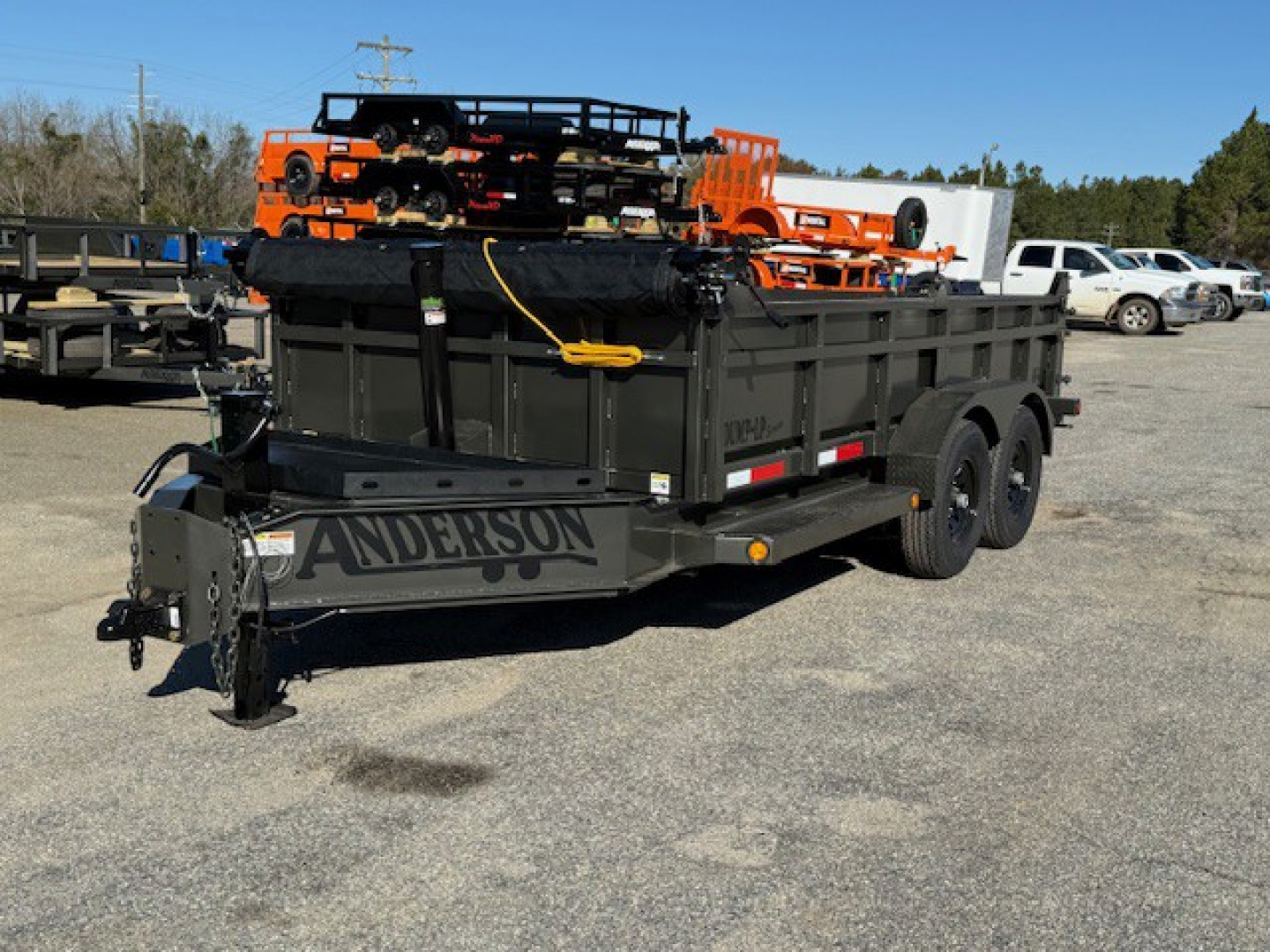 New 2026 Anderson 7x16x2' 16k Dump Trailer