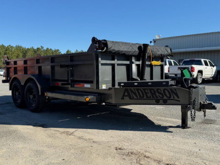 New 2026 Anderson 7x16x2' 16k Dump Trailer
