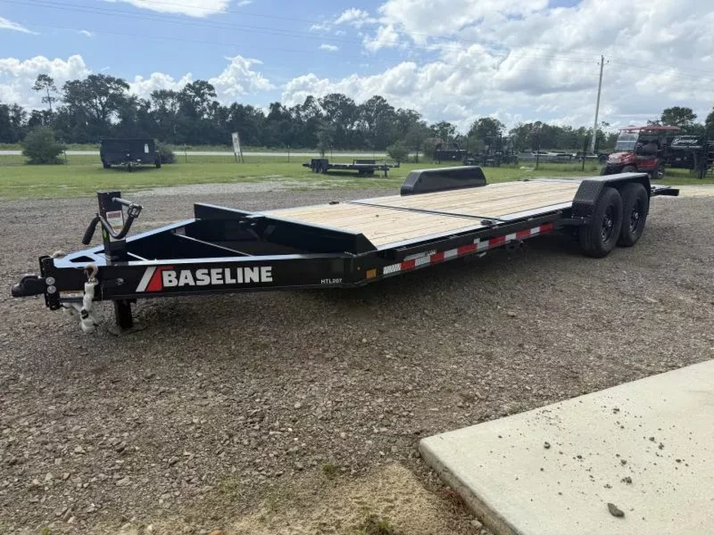 New 2025 Baseline HTL207 Equipment Trailer