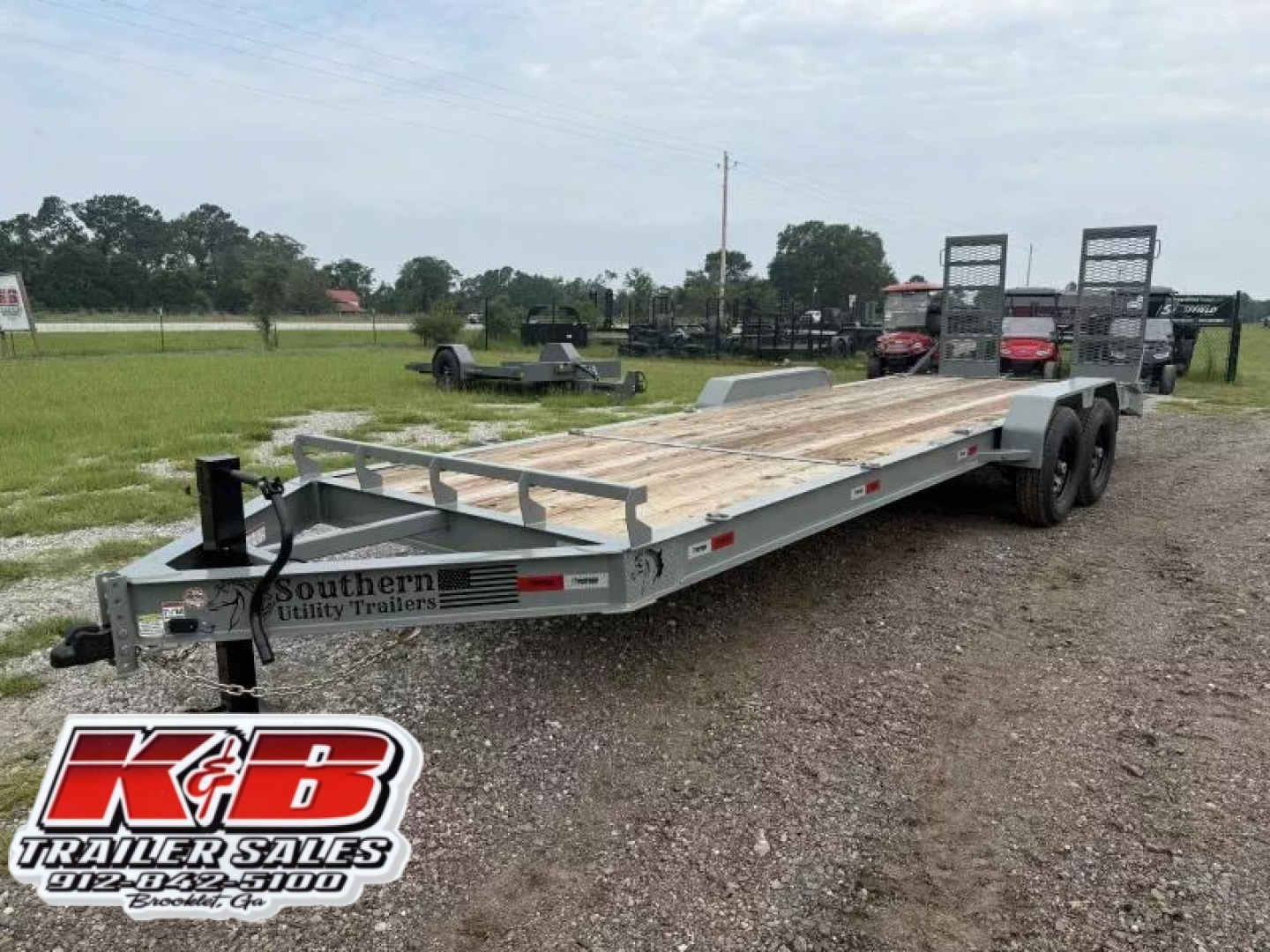 New 2025 Southern Utility 7x24TA Equipment Trailer