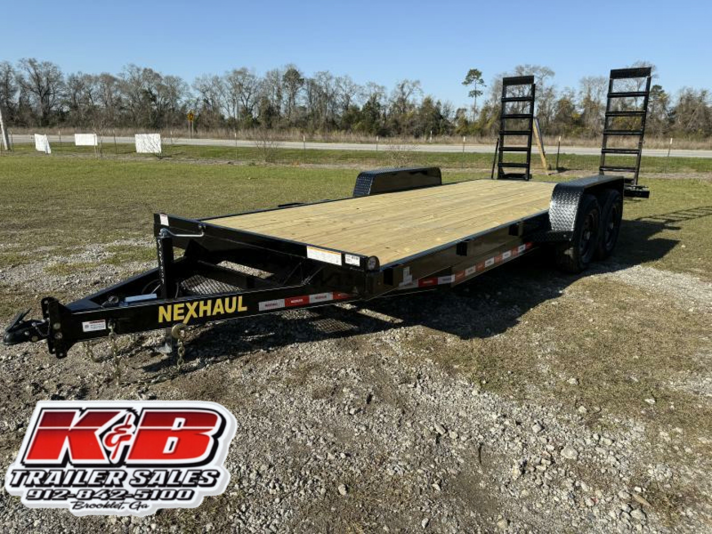 New 2025 Nexhaul 7x20TA Equipment Trailer
