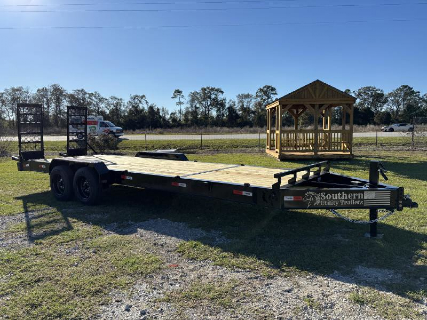 New 2024 Southern Utility 7x24 16K - HD Ramps Equipment Trailer