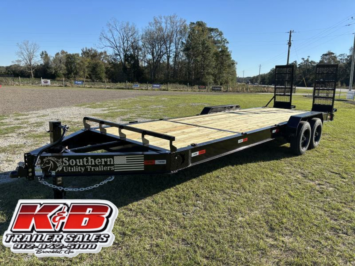 New 2024 Southern Utility 7x24 16K - HD Ramps Equipment Trailer