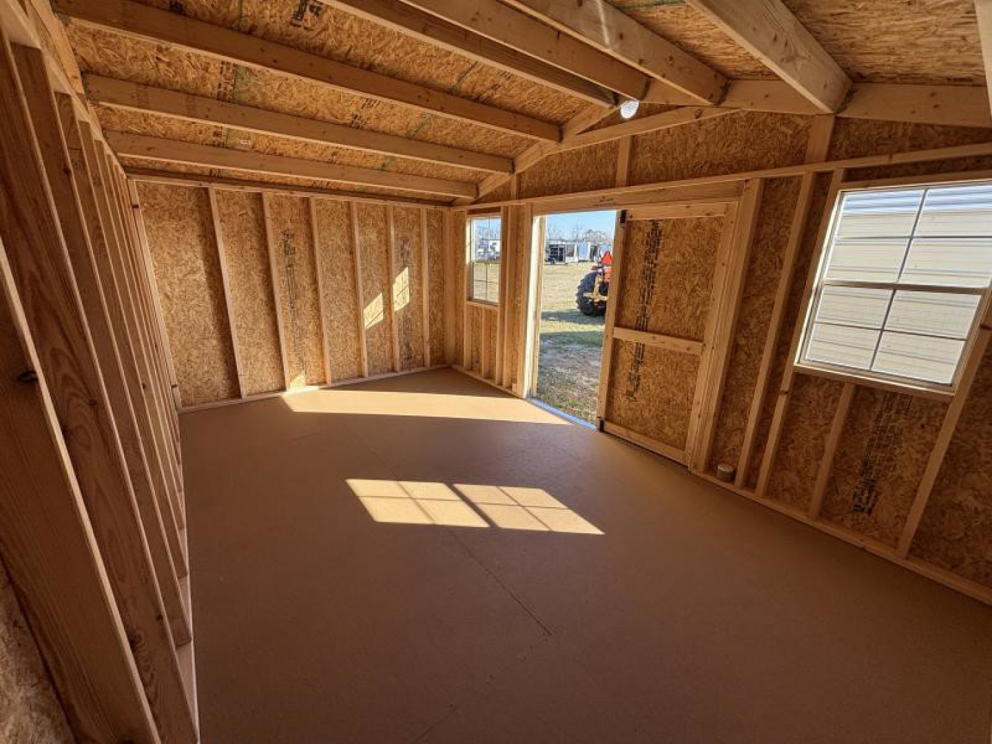 New 2025 Derksen BEST VALUE WOOD SIDE UTILITY 10x16 Utility Shed