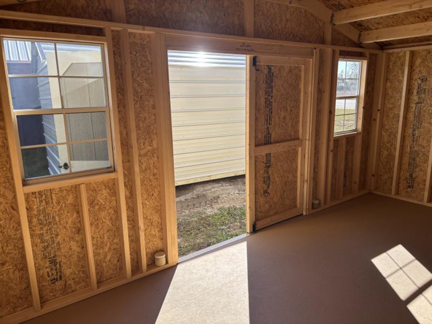 New 2025 Derksen BEST VALUE WOOD SIDE UTILITY 10x16 Utility Shed