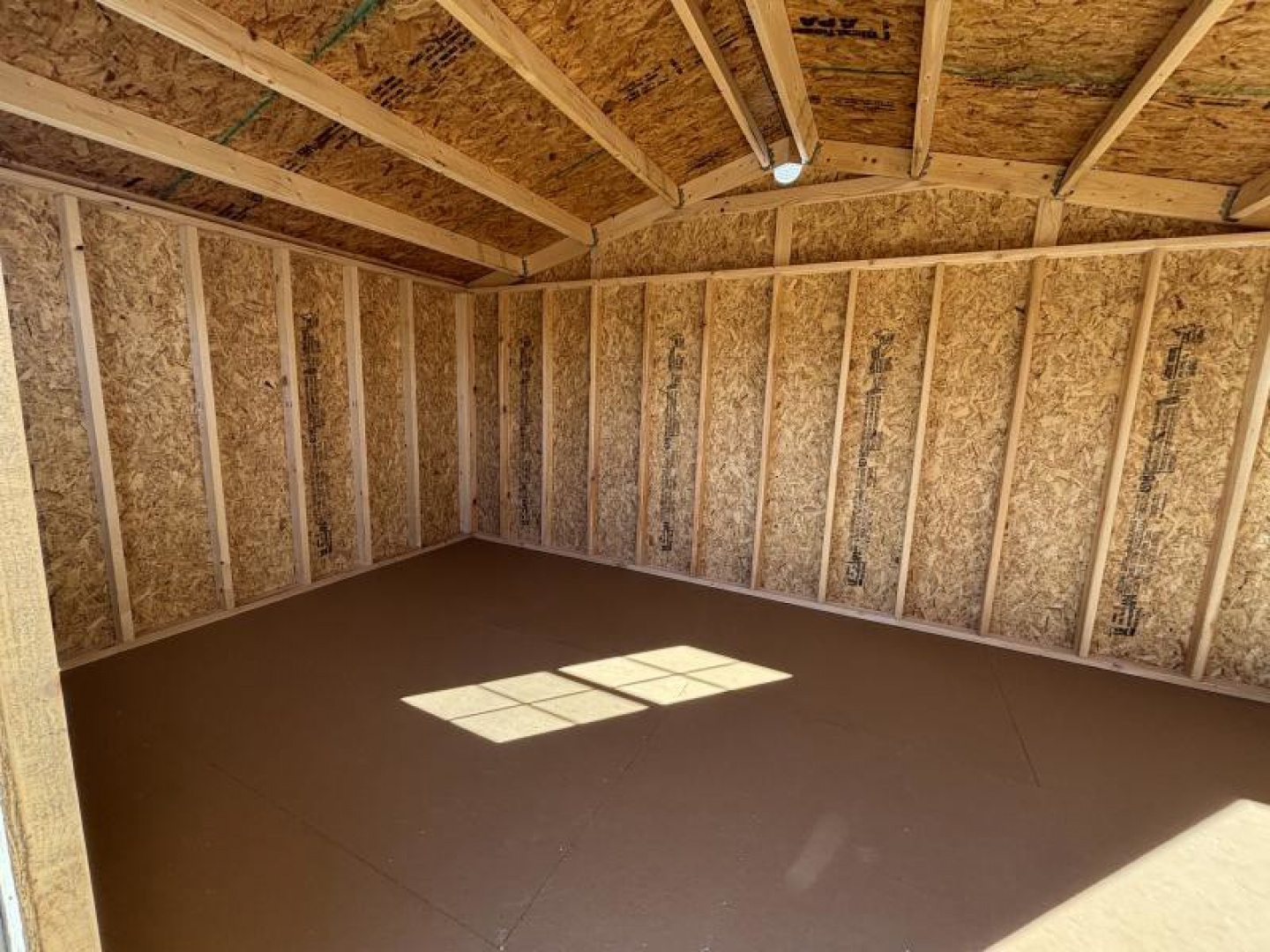 New 2025 Derksen BEST VALUE WOOD SIDE UTILITY 10x16 Utility Shed