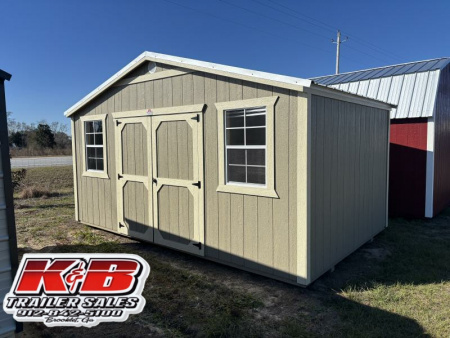 New 2025 Derksen BEST VALUE WOOD SIDE UTILITY 10x16 Utility Shed