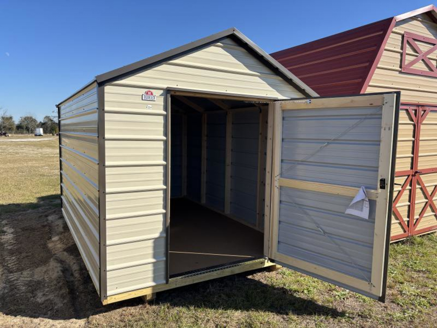 New 2025 Derksen Best Value EMUT 8x12 Utility Shed
