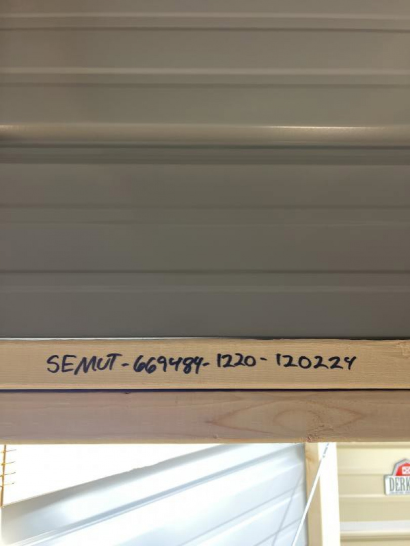 New 2024 Derksen Best Value Side 12x20 EMUT Utility Shed