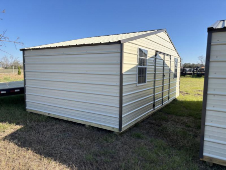 New 2024 Derksen Best Value Side 12x20 EMUT Utility Shed