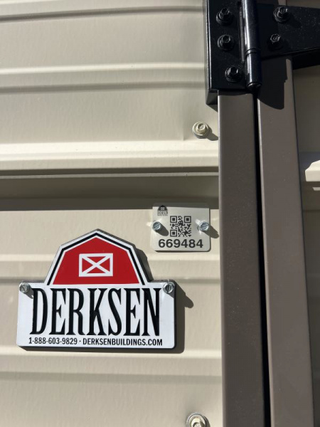 New 2024 Derksen Best Value Side 12x20 EMUT Utility Shed