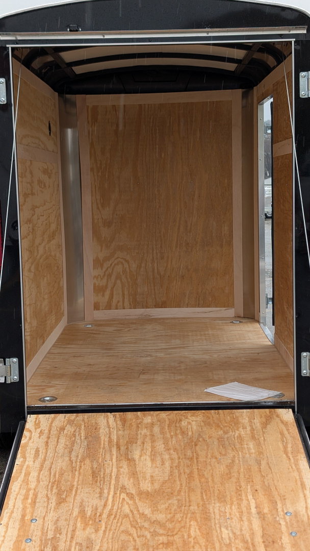 New 2026 Homesteader 5x8 Challenger Cargo Trailer w/ Ramp Door