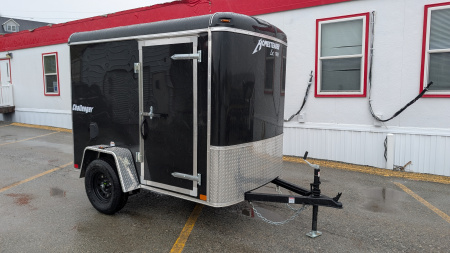 New 2026 Homesteader 5x8 Challenger Cargo Trailer w/ Ramp Door