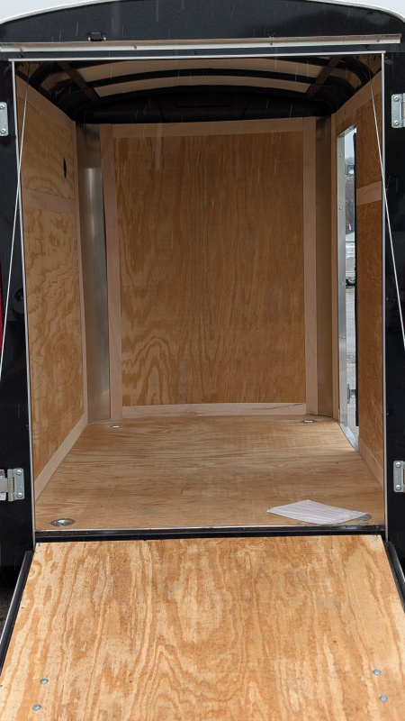 New 2026 Homesteader 5x8 Challenger Cargo Trailer w/ Ramp Door