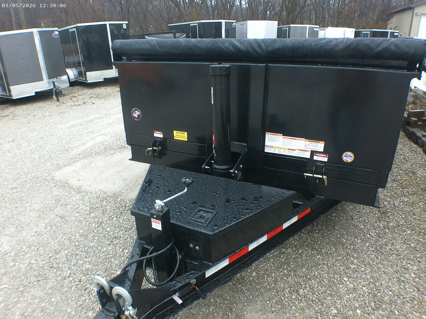 New 2026 Watchdog Trailers Wrangler 7x14 Dump Trailer