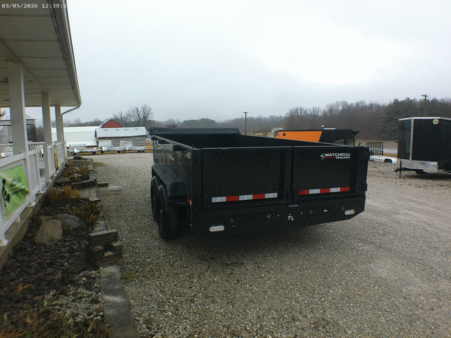 New 2026 Watchdog Trailers Wrangler 7x14 Dump Trailer