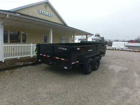 New 2026 Watchdog Trailers Wrangler 7x14 Dump Trailer
