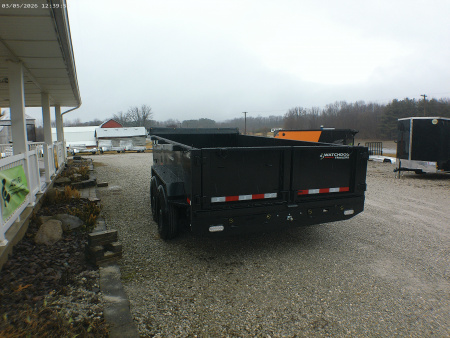 New 2026 Watchdog Trailers Wrangler 7x14 Dump Trailer