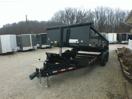 New 2026 Watchdog Trailers Wrangler 7x14 Dump Trailer