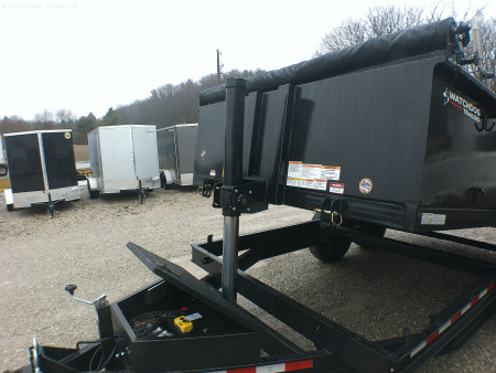 New 2026 Watchdog Trailers Wrangler 7x14 Dump Trailer