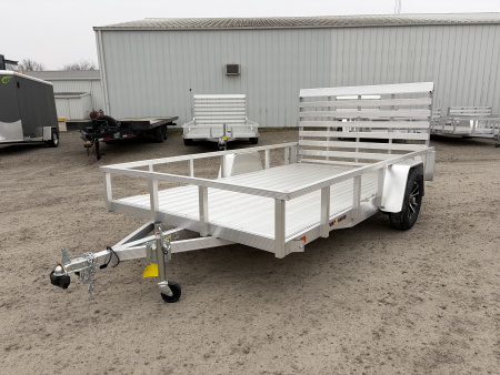 New 2026 Sport Haven AUT712D (7' X 12') 2.9K Single Axle Deluxe Utility Trailer