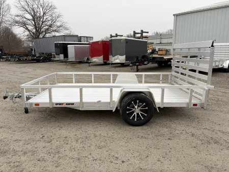 New 2026 Sport Haven AUT712D (7' X 12') 2.9K Single Axle Deluxe Utility Trailer