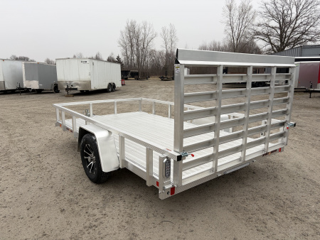 New 2026 Sport Haven AUT712D (7' X 12') 2.9K Single Axle Deluxe Utility Trailer