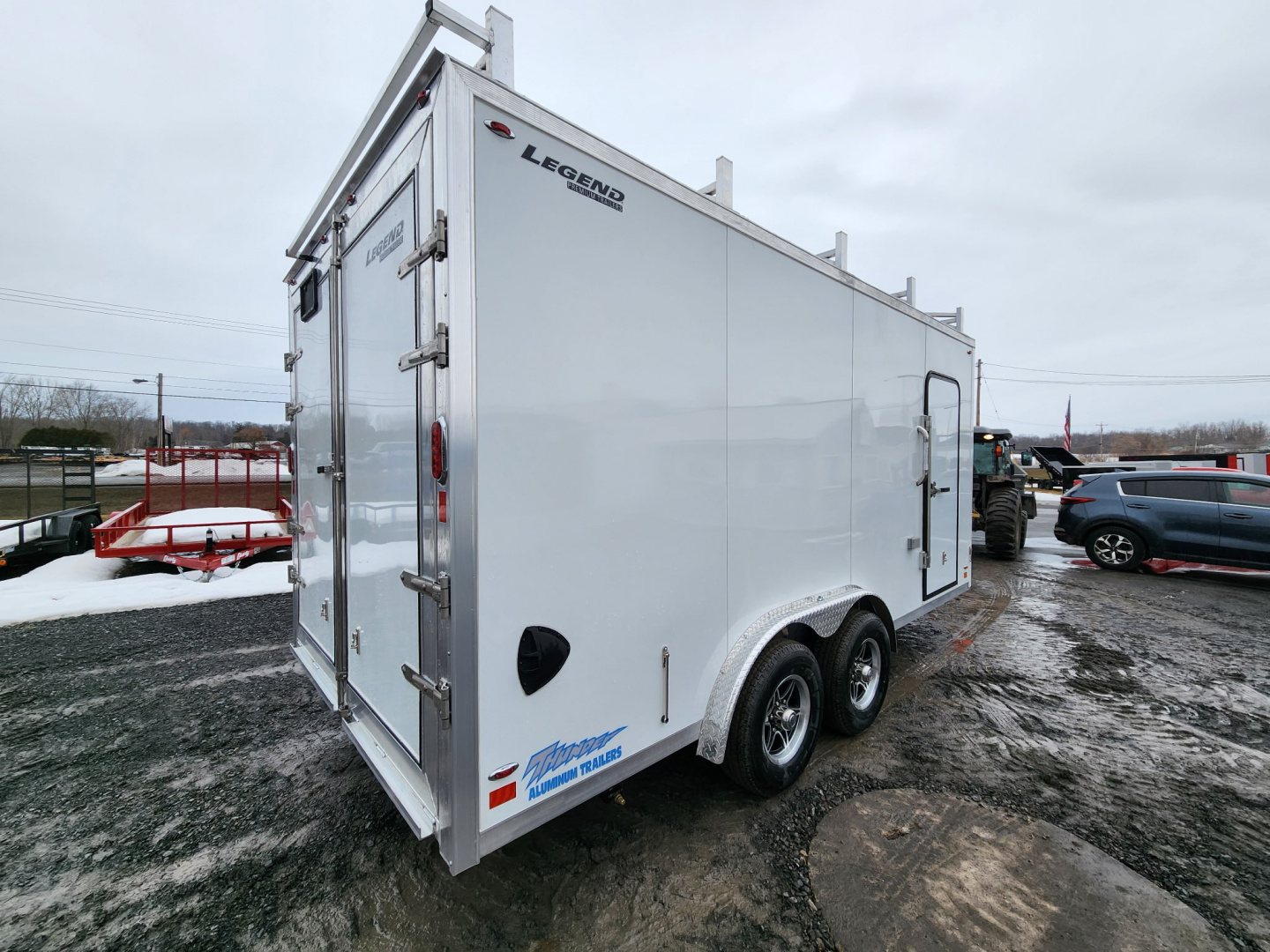 New 2026 Legend Trailers 8X19FTVTA52 Contractor