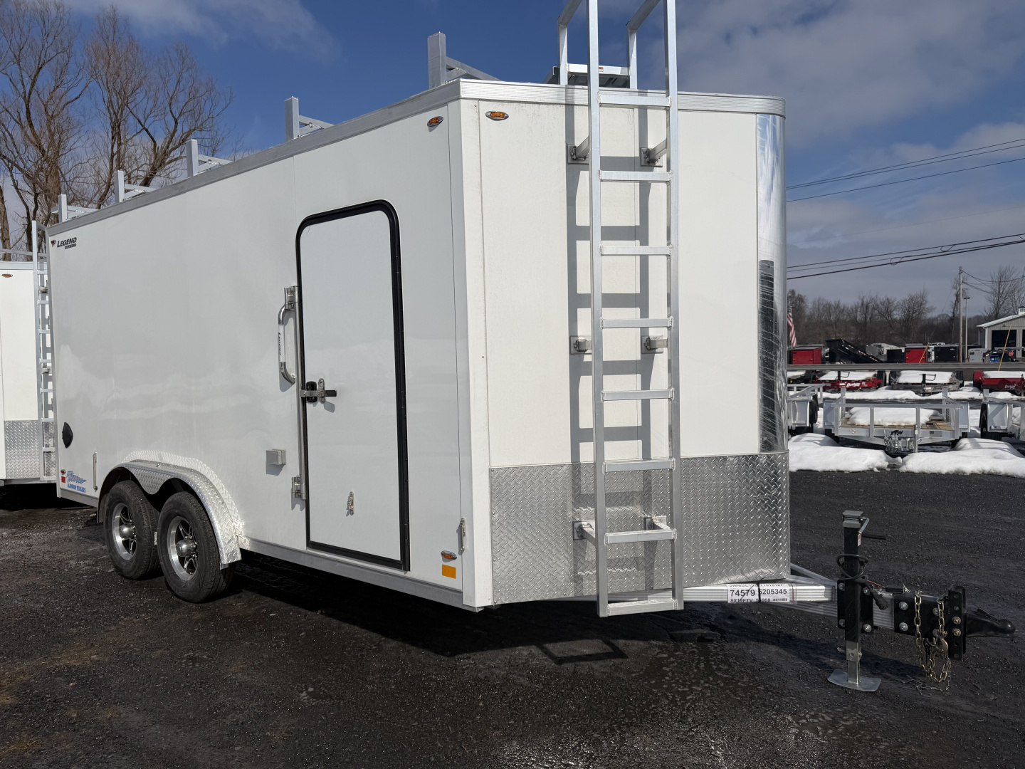 New 2026 Legend Trailers 8X19FTVTA52 Contractor